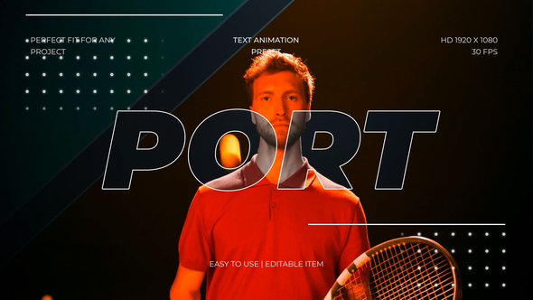 Sports Event Promo Opener
