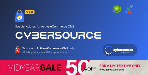 Active eCommerce Cybersource Add-on
