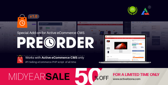 Active eCommerce Preorder Add-on