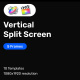 Vertical Split Screen – 5 Frames for FCPX - VideoHive Item for Sale