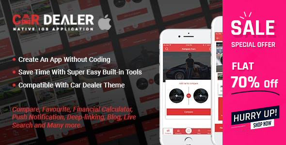 Car Dealer Native iOS Application - Swift
