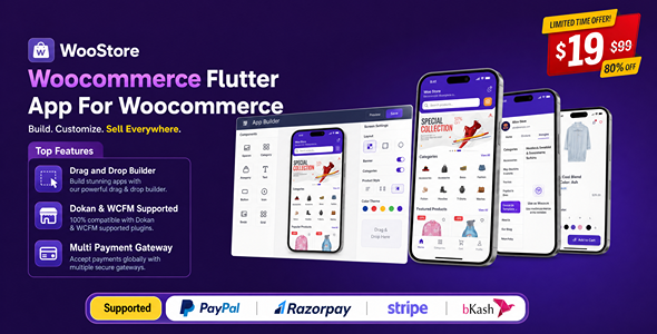 WooStore - Flutter App for WooCommerce
