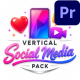 Vertical Social Media Pack MOGRT - VideoHive Item for Sale
