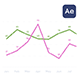 Line Chart Infographics - VideoHive Item for Sale