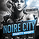 Noire City Party Flyer Template - GraphicRiver Item for Sale