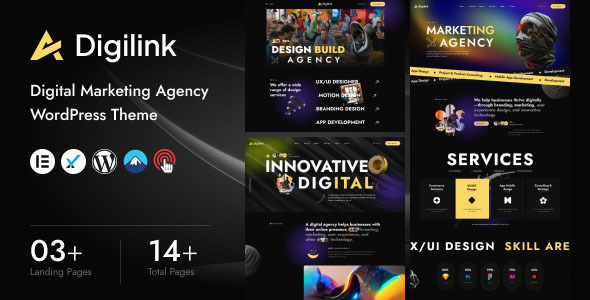 Digilink - Digital Marketing Agency WordPress Theme