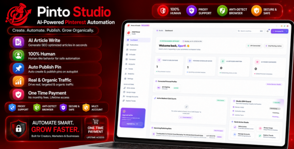 Pintto | Pinterest Automation Desktop Application