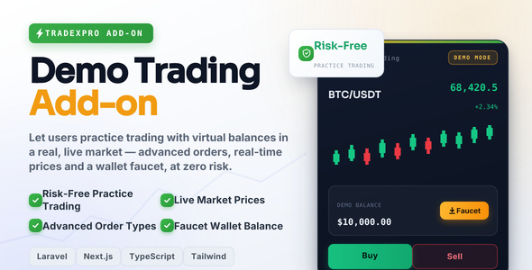Tradexpro Demo Trading - Crypto Exchange Addon