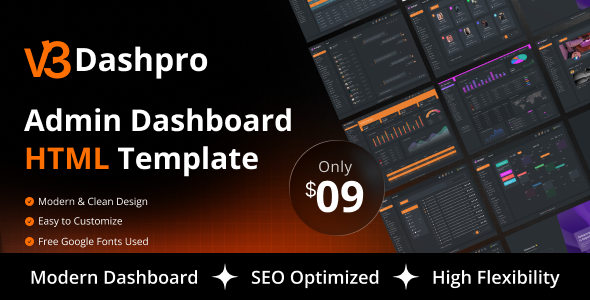 Dashpro - Admin Dashboard Bootstrap HTML Template
