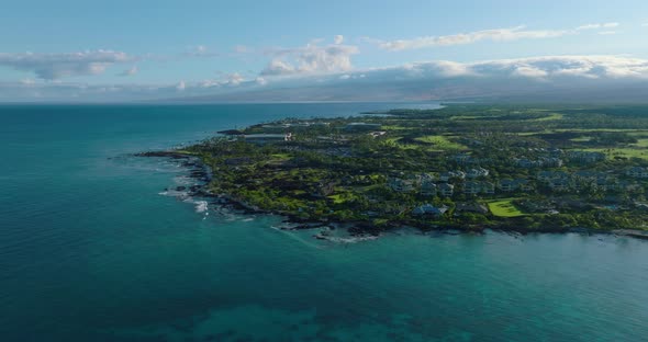 Big Island Bay Aerial