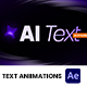 AI Text Animation - VideoHive Item for Sale
