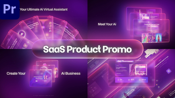 Ai SaaS Product Promo MOGRT