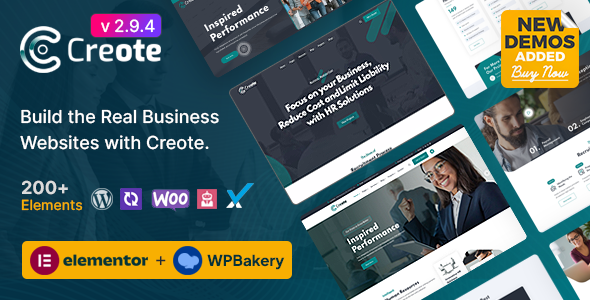 Creote - Corporate & Consulting Business WordPress Theme