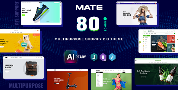 Mate - Multipurpose Shopify 2.0 Theme
