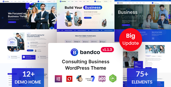 Bandco - Consulting Business WordPress Theme