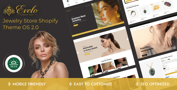Evelo – Jewelry Store Shopify Theme OS 2.0