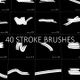 40 Stroke Brushes Pack - VideoHive Item for Sale