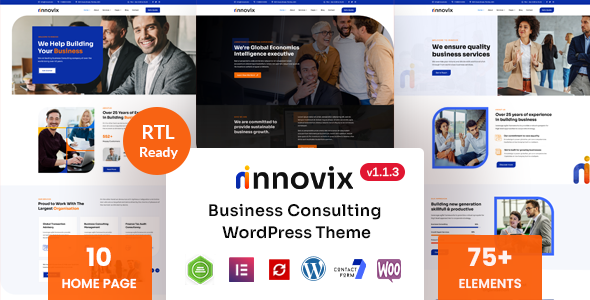 Innovix - Business Consulting WordPress Theme