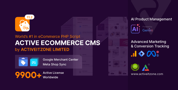 Active eCommerce CMS