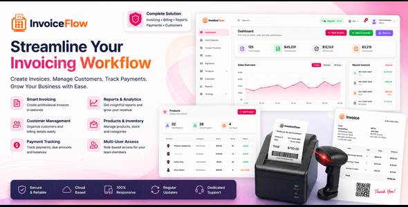 InvoiceFlow - The Invoice Management System