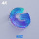 Digital White 3D Logo Neon Dynamic - VideoHive Item for Sale