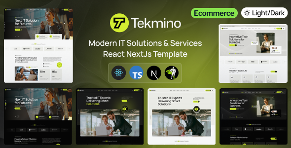 Tekmino - Innovative IT Solution React NextJs Template