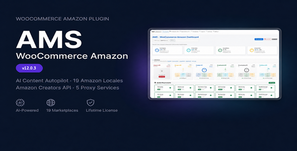 WooCommerce Amazon Affiliate Plugin – Auto Import & Dropship Tool
