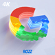 Digital Clean 3D Logo Futuristic - VideoHive Item for Sale