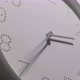 Dotted White Clock Face on Wall All Day - VideoHive Item for Sale