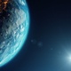 Planet Earth and the Sun Space Panorama - VideoHive Item for Sale