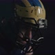American Football Sportsman Player Raising His Head - VideoHive Item for Sale