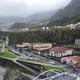 Aerial  Drone Flight Over Village in Madeira Portugal with Coast Line and Sea - VideoHive Item for Sale