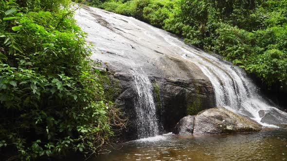 Water Flowing Over Rocks