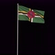 Dominica flag - VideoHive Item for Sale