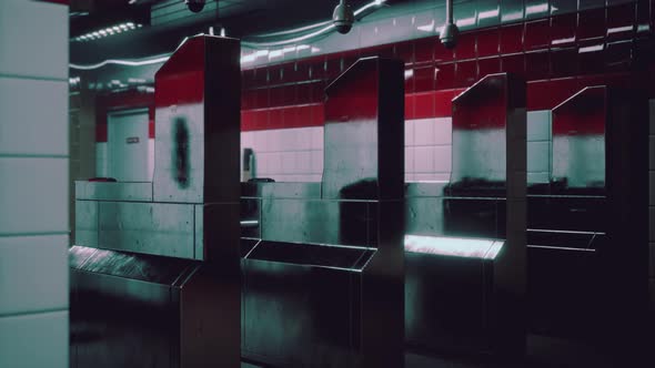 Empty Train Station During the Covid19 Pandemic alt