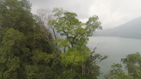 Lake in the Mountains Bali, Indonesia