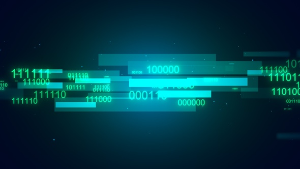 Binary Code Background V4