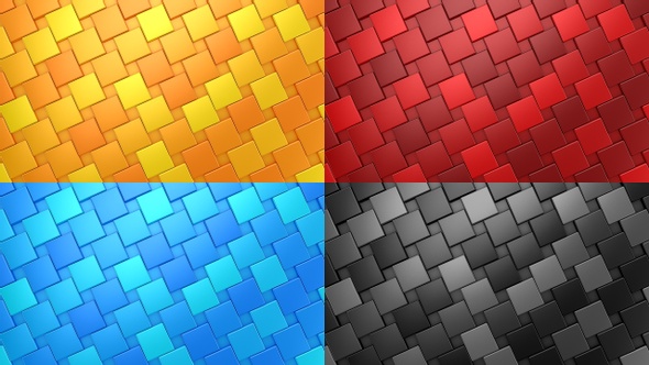 Background of Animated Squares