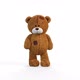 Teddy Bear Walks on White Background  - VideoHive Item for Sale