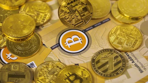 Next Digital Bitcoin Metal Coin Among Real Models