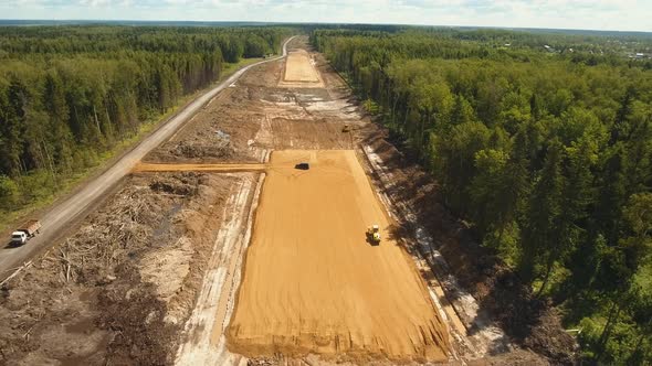 Construction of a New Road.