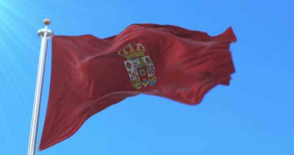 Ciudad Real Flag, Spain