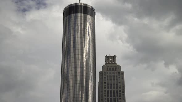 The Westin Plaza and the Peachtree tower