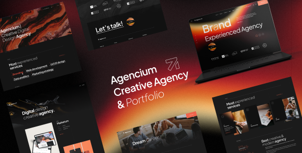Agencium | Creative Agency & Portfolio WordPress Theme