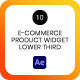 E-Commerce Product Widget - VideoHive Item for Sale