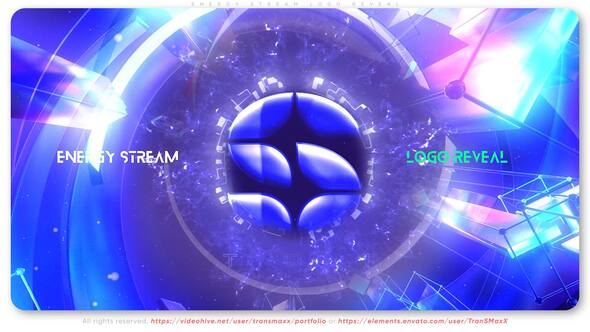Energy Stream Logo Reveal