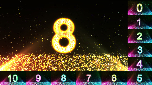 Particle Countdown