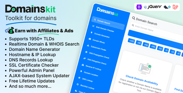 DomainsKit - Toolkit for Domains