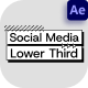 Social Media Lower Thirds - VideoHive Item for Sale