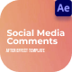 Dynamic Social Media Comments Display - VideoHive Item for Sale